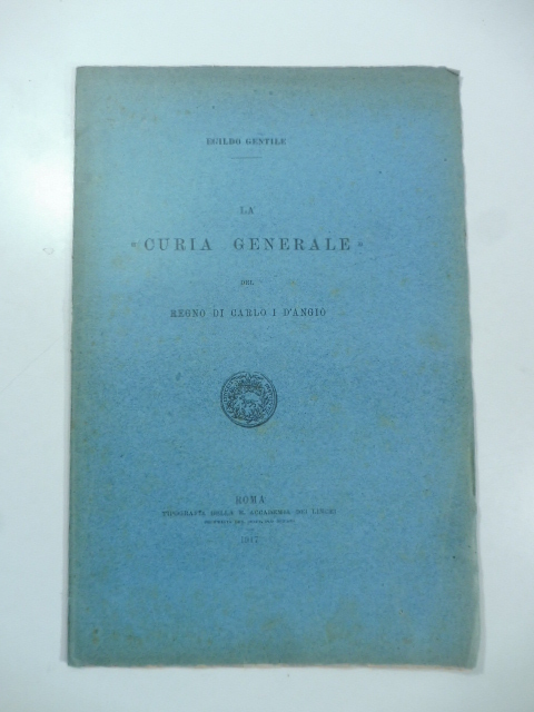 La Curia generale del Regno di Carlo D'Angiò